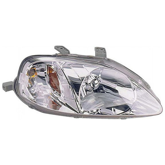 Dorman 1590505 Passenger Side Headlight Assembly for Specific Honda Models Fits select: 1999-2000 HONDA CIVIC