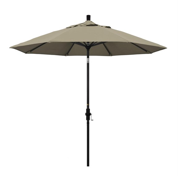 California Umbrella 9' Patio Umbrella in Taupe