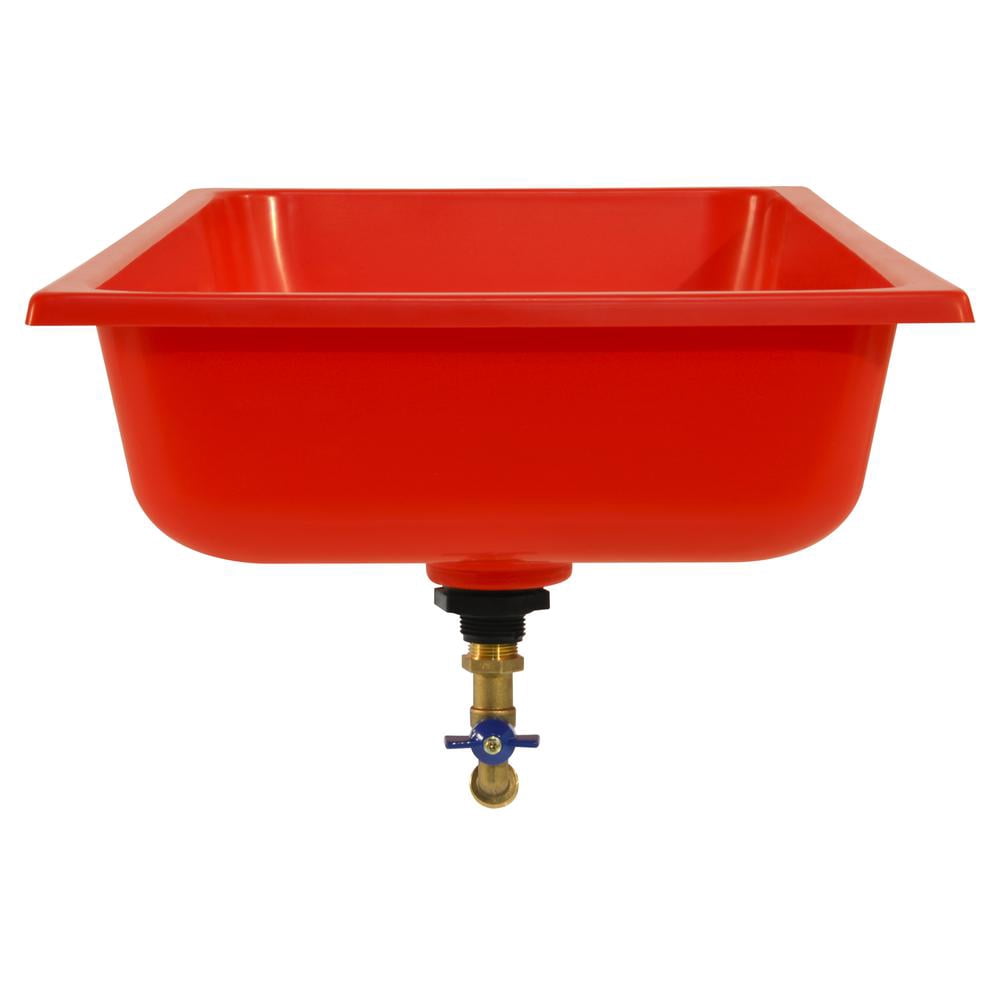 Wood Designs Sand and Water Sensory Play Table, Drainable Plastic Tub with Lid, Sturdy Birch Plywood Built for Kids, Daycare, Classroom 46" W x 17" D