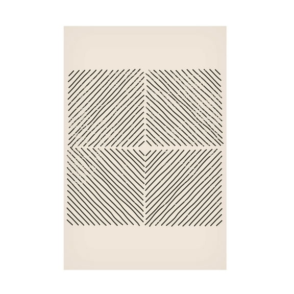 Trademark Fine Art jay stanley Geometric Minimal Set 1 Canvas Wall Art