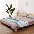 Abstract Grey Blue Throw Blankets, Soft Flannel Fleece Microfiber