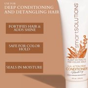 smartSOLUTIONS Dual-Action Creme Conditioner, 32 oz | | Sulfate, Paraben & Sodium Chloride Free | Color Safe & Chemically Treated Hair Safe