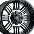thumbnail image 2 of ION 144 20X9 8X170 18ET 125.2CB BLACK/MACHINED, 2 of 3