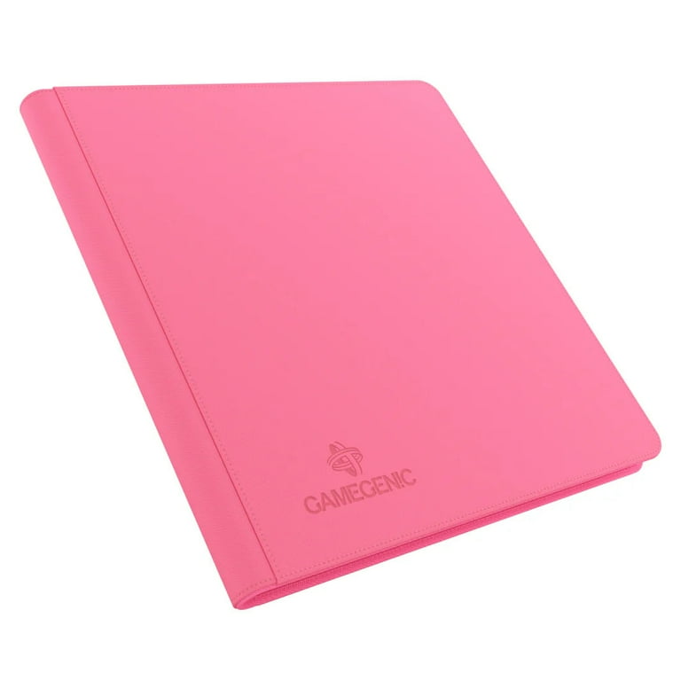 Gamegenic Zip-Up Album 24-Pocket Binder (Pink) - Walmart.com