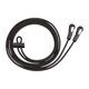 thumbnail image 5 of para lazo de caballo, cuerda de entrenamiento con hebilla, accesorios ecuestres, estirador de cuello 3M negro para uso en caballos calientes., 5 of 8