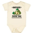 thumbnail image 3 of Inktastic Avocado Every Day Boys or Girls Baby Bodysuit, 3 of 5