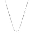 thumbnail image 4 of AeraVida Everyday Dainty 1mm Plain Figaro Chain 18-inch Sterling Silver Necklace | Minimalist Sterling Silver Necklace for Men and Women | Unisex Versatile Long Chain Necklace Accessories, 4 of 4