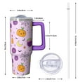thumbnail image 2 of 30 oz Halloween Pumpkin Skeleton Bat Tumbler Insulated Stainless Tumbler, Spooky Witch Coffee Cup Water Bottle, Holiday Gift Mug, 2 of 5
