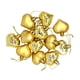 thumbnail image 1 of Bolas de árbol de Navidad Bewildely 12 piezas en forma de corazón color Oro, 1 of 6