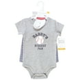 thumbnail image 2 of Hudson Baby Infant Boys Bodysuit, Short and Sock, Baseball Biggest Fan, 18-24 Months, 2 of 3