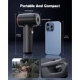 thumbnail image 5 of REHOTTOP Portable Car Vacuum, Handheld Vacuum Cleaner with Brushless Motor, Car Handheld Vacuum for Home, Car, Office, 5 of 9