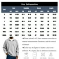 thumbnail image 3 of Qwertyu Men's Waffle Long Sleeve Shirts Stand Collar Casual Sweatshirt Lightweight V Neck Winter Knit Pullover Tops White 4XL, 3 of 7