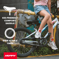 thumbnail image 5 of Huffy 20" Sea Star Girls’ Kids’ Bike, Fits Riders 44”-56”, EZ Build, White, 5 of 13