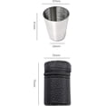 thumbnail image 3 of Juego de tazas para beber de acero inoxidable de 7 piezas, taza para barman, vasos de chupito, copa de vino portátil, 3 of 5