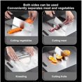 thumbnail image 2 of Titanium Cutting Board Double-Sided Titanium Kitchen Chopping Board, 2 of 5
