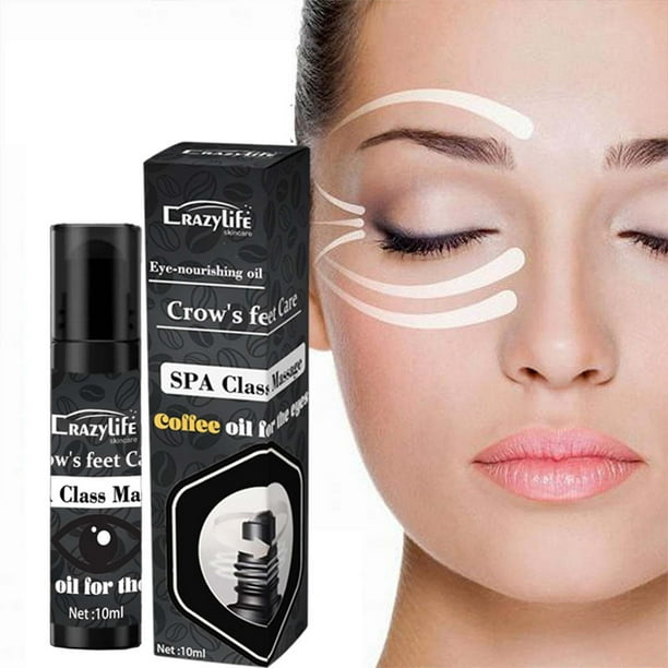Crema de Ojos Reparadora con Rodillo de Masaje (10 Ml) | Alivia La Fatiga y Sequedad Ocular | Extractos de Té Verde y Arándano | Fórmula No Grasa | Apta para Todo Tipo de Piel