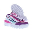 thumbnail image 4 of Fila Disruptor Ii Exp Girls Shoes Size 6, Color: White/Purple/Fusha, 4 of 5
