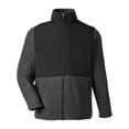 thumbnail image 4 of CORE365 CE890 Men's Journey Summit Hybrid Full-Zip-Heather Charcoal/ Black-5XL, 4 of 6