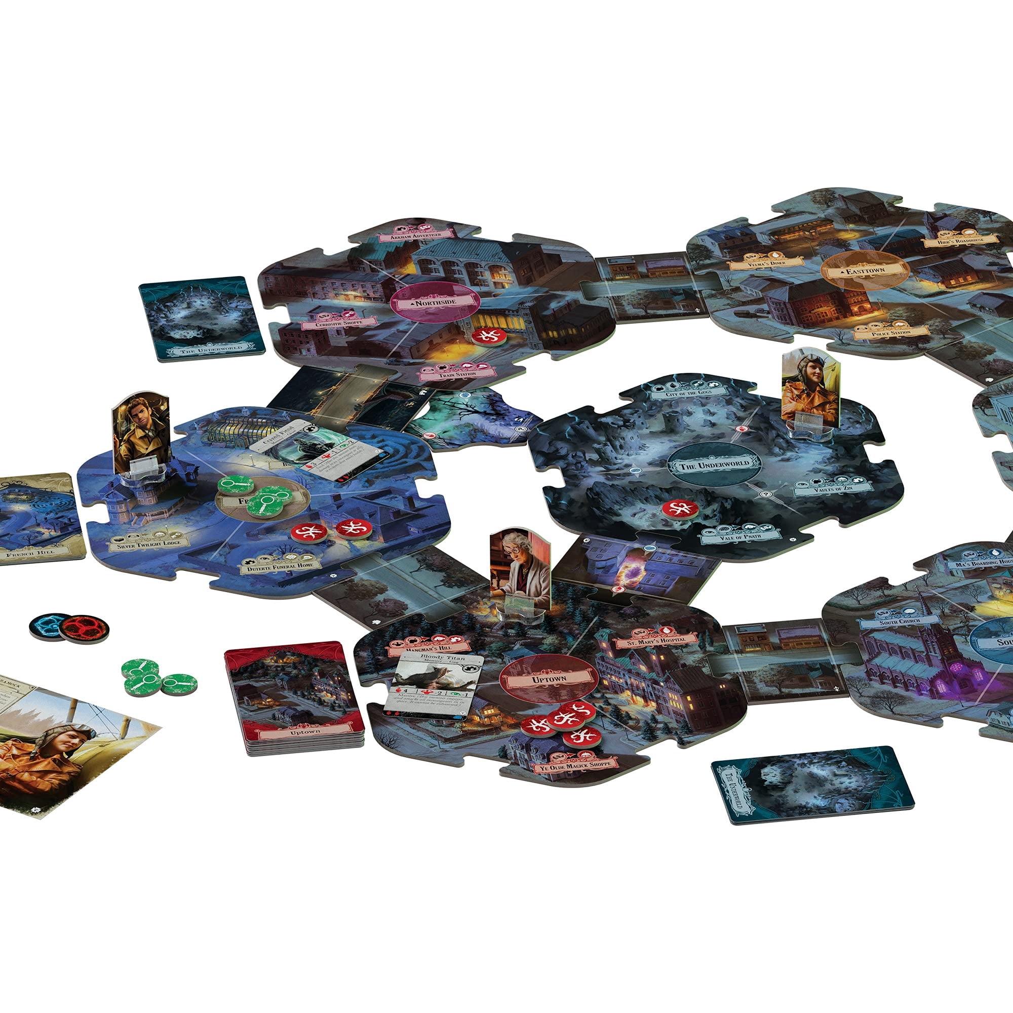 Arkham Horror Strategy Board Game: Secrets of The Order Expansion for Ages 14 and up, from Asmodee