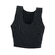 thumbnail image 5 of Chaleco de mujer a escala 1/12, accesorios de ropa en miniatura hechos a mano para figuras de acción de 6 pulgadas Negro, 5 of 9