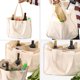 thumbnail image 5 of Bolsa de algodón para comestibles, bolso de compras portátil, bolso de compras de gran capacidad, 1 unidad, 5 of 6