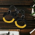 thumbnail image 4 of Luxshiny 1 Pair Fitness Rings Steel Non Slip Handles for Children Home Workout, 4 of 8