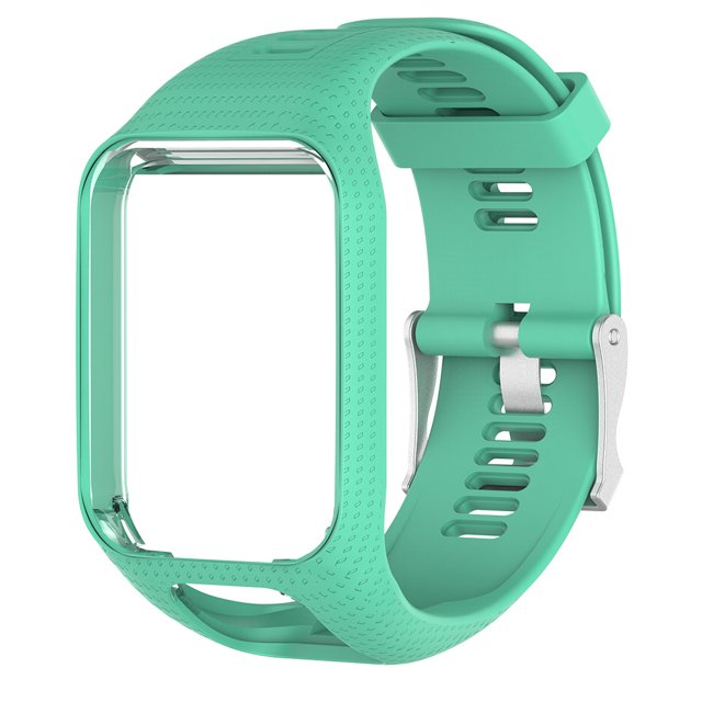 Correa de reloj de silicona para muñeca, correa de repuesto para TomTom 2 3 Runner 2 3 Spark 3, azul Inevent EL2367-09B