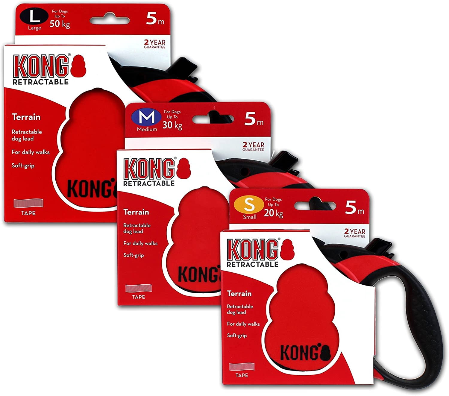 Alcott KONG Retractable Terrain Dog Leash
