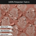 thumbnail image 5 of Vargottam Indoor/OutdoorTablecloth58x58 InchSquareTablecloth Waterproof PatioTableCloths- Spring/SummerTableCovers for Backyard RectangularTable/BBQs/Picnic -Peach3, 5 of 5