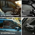 thumbnail image 4 of CLIM ART Magnetic Car Window Shades for Kia Sportage 2023-2025 – Custom-Fit Sun Blocker Curtains, Side Window Covers, Essential Car Accessories for Camping, Baby, and Privacy Protection - MS0264, 4 of 6