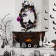 thumbnail image 5 of Guirnalda hecha a mano Gloria decoración de Halloween Guirnalda de puerta delantera, 5 of 9
