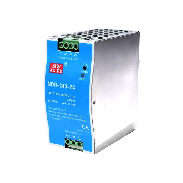 Fuente de Alimentación Jadeshay NDR-240-24 240W 24V 10A AC100-240V
