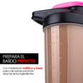 thumbnail image 2 of Botella Mezcladora tipo Shaker para Proteína Redlemon Tapa Hermética, Ideal para el Gimnasio (700 ml/24 Oz. Rosa, 2 of 4