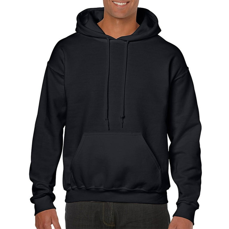 Gildan Men's Long Sleeve Heavy Blend Front Pocket Pullover Hoodie