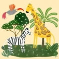 thumbnail image 2 of Moore, Regina 12x12 White Modern Wood Framed Museum Art Print Titled - Lil Wild Ones II, 2 of 4