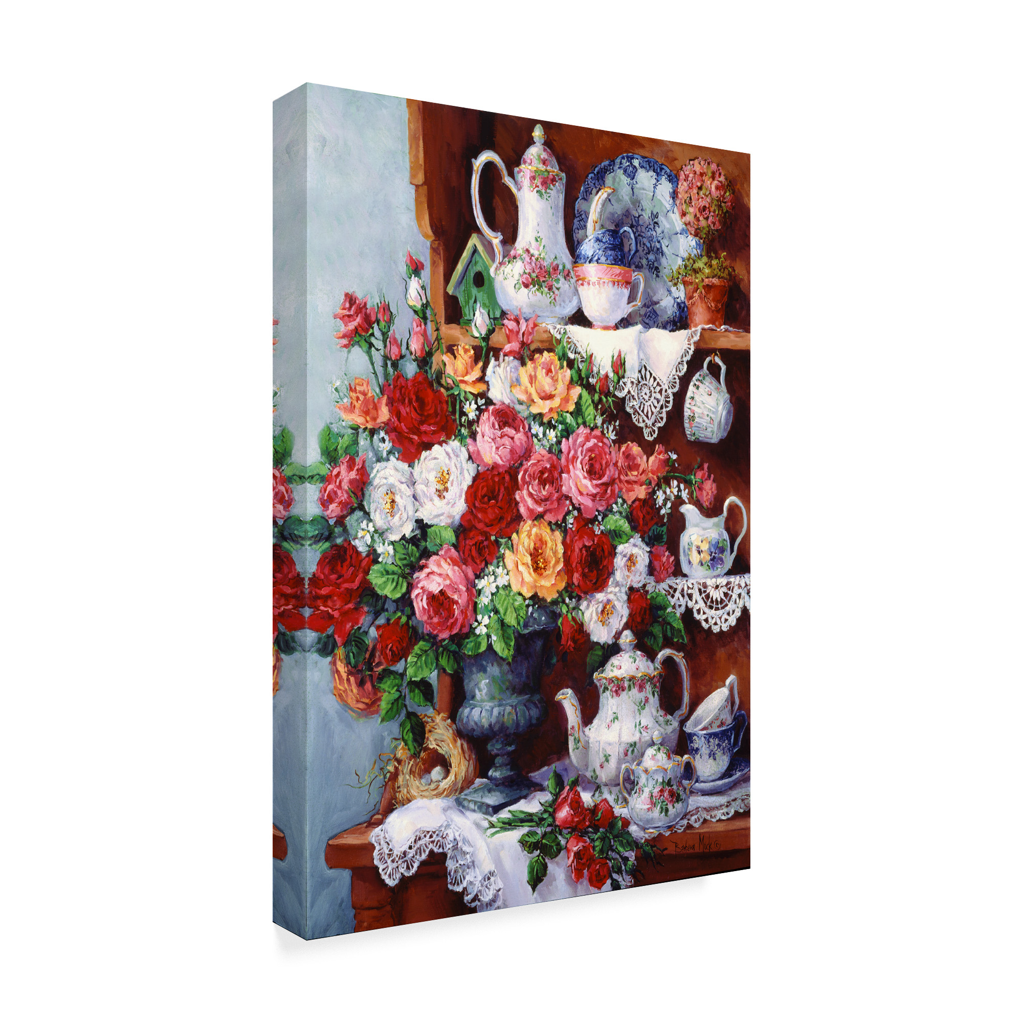 Trademark Fine Art ' Family Treasures' Canvas Art by Barbara Mock