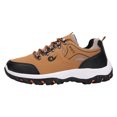 thumbnail image 1 of Zapatos de senderismo Zapatillas casuales Transpirable PU para hombre para primavera otoño (44) Amarillo, 1 of 9