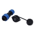 thumbnail image 2 of SP16 Flange Waterproof Aviation Plug Socket IP68 Male Female Butt Joints Connector, 2 of 8