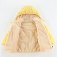 thumbnail image 4 of Veste Matelassée à Capuchon en Coton Duvet pour Bébés Garçons Filles et Vêtements d'Extérieur, Veste Doublée en Molleton pour Tout-Petits Enfants 1-7 Ans, 4 of 8