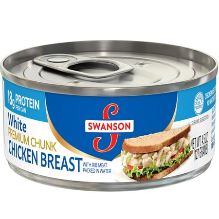 UPC 051000023797 product image for Swanson White Premium Chunk Canned Chicken Breast in Water  Fully Cooked Chicken | upcitemdb.com