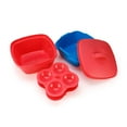 thumbnail image 1 of oliveware Plastic Dhokla/Idli Maker, Steamer And Rice Cooker , Red, 1 of 1