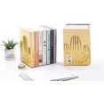 thumbnail image 2 of Bookends Metal Book Ends Heavy Duty Modern Decorative Cactus Bookend Bookshelf Decor For Home Bedroom Library Office School Book Display Desktop Organizer Decorative For Adults & Kids Gift, 2 of 7