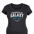 thumbnail image 3 of Marvel Guardians of the Galaxy - Guardians Collegiate - Maternity Scoop Neck Graphic T-Shirt, 3 of 5