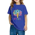 thumbnail image 4 of Xihbxyly Camiseta para Niño Pequeño, Bonito Diseño de 100 Días de Colegio, Tejido Suave y Transpirable, Cuello Redondo Moderno, Ideal para Conjuntos de Verano, Citas de Juego y Eventos Escolares, Dis, 4 of 6