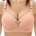 thumbnail image 2 of REORIAFEE Wireless Bras for Women Padded Plus Size Adjustable Straps No Underwire Push up Bralette Comfortable Bras 2XL-5XL, 2 of 8