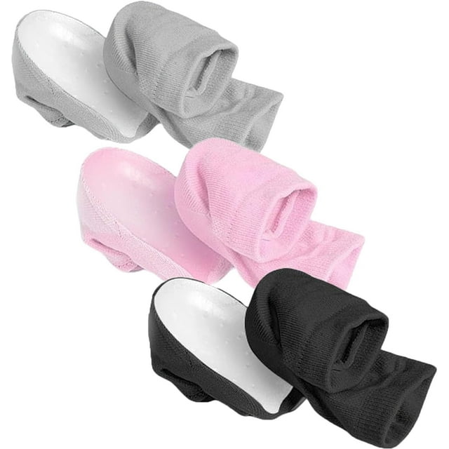 LAICAIW Rizzsoles Height Max Insoles, Rizzsoles Height Max Socks, Invisible Silicone Shoe Lift Heel Pads for Women Men (Color : 3-4 3.5cm)