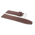 thumbnail image 2 of Bandini 12mm Womens Italian Leather Watch Band Strap - Tan - Stitching - Thin, 2 of 5