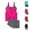 Style2-Hot Pink bikini sets for women, variant on Women'S One Piece Swimsuits Tummy Control One Shoulder Slimming Bathing Suit High Waisted Bikini Modest Full Coverage Keyhole Swimwear Beach Outfit Sport Swim Suits