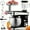 Black, variant on 6-in-1 Electric Vertical Mixer - 400W, 6.3QT Stainless Bowl with 6 Attachments. Perfect Gift For 2026.