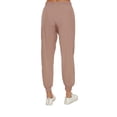 thumbnail image 3 of Calvin Klein Performance Women's Shine-Blocked Jogger Pants, Brown, XX-large, 3 of 3